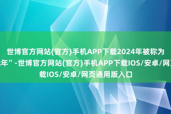 世博官方网站(官方)手机APP下载2024年被称为“低空经济元年”-世博官方网站(官方)手机APP下载IOS/安卓/网页通用版入口