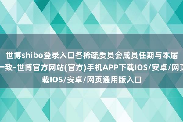 世博shibo登录入口各稀疏委员会成员任期与本届董事会任期一致-世博官方网站(官方)手机APP下载IOS/安卓/网页通用版入口